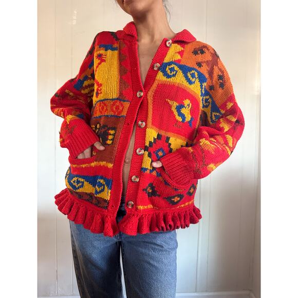 Vintage Sweater Woman's Medium - Picture 2 of 3